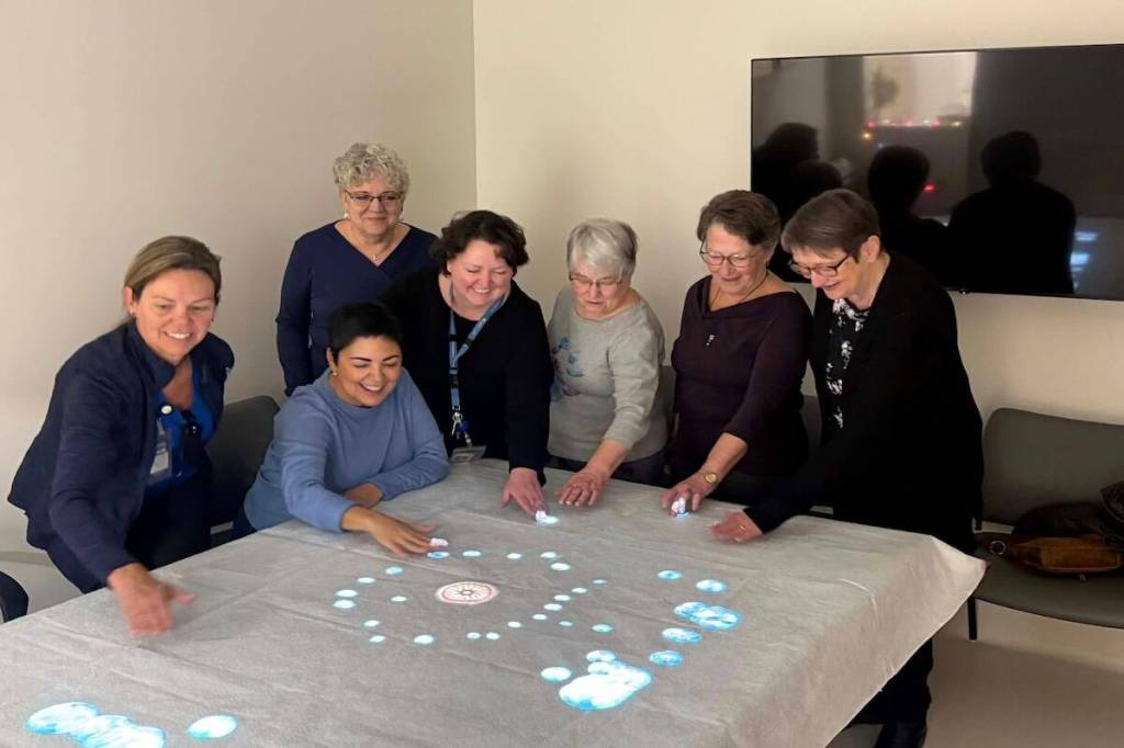 Stuart Lake Hospital auxiliary funds ‘Magic Table’ for long-term care
